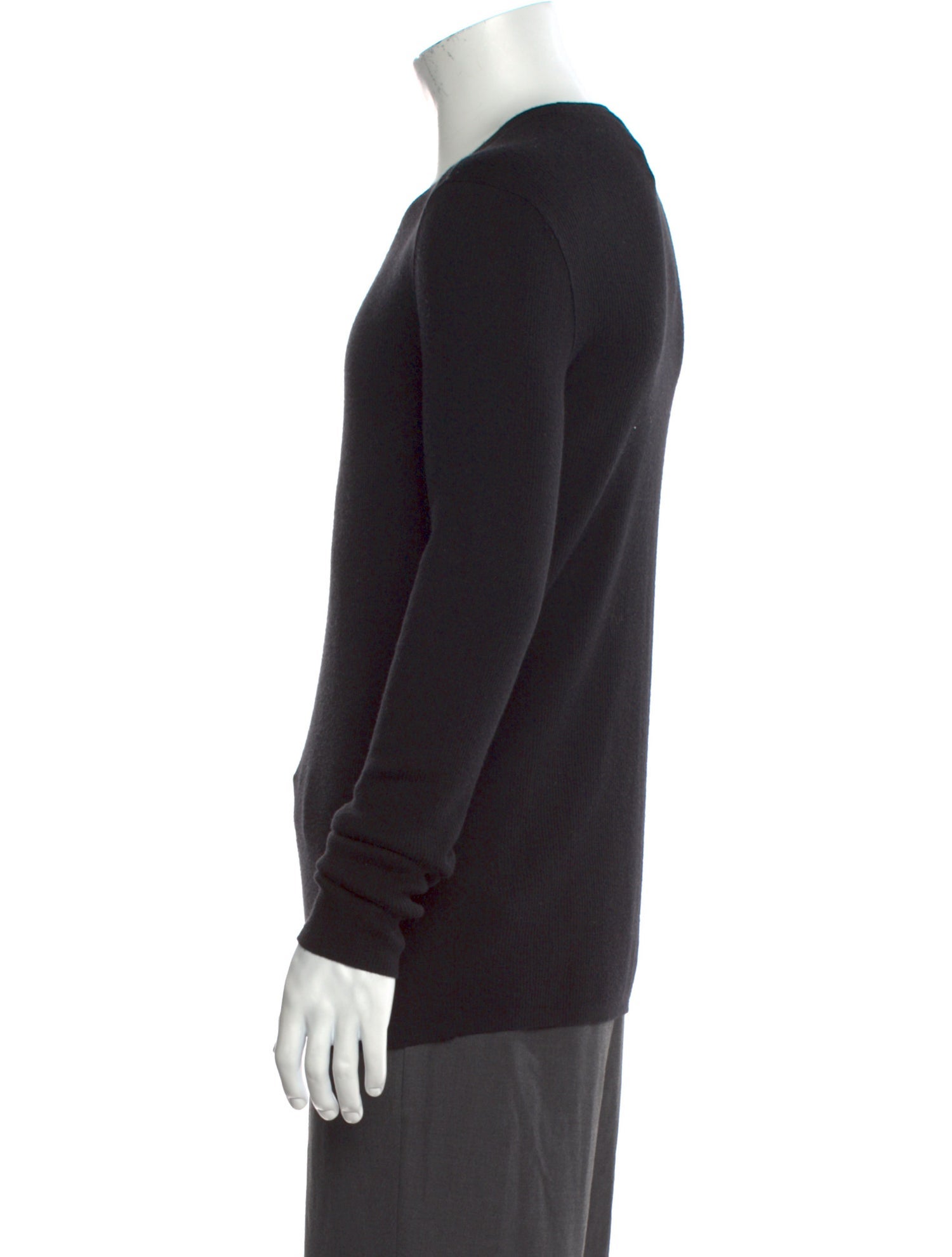 John Varvatos Merino Wool Crew Neck Pullover