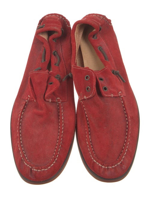 John Varvatos Suede Boat Shoes