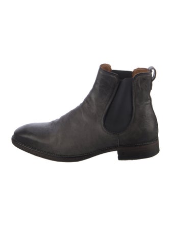 John Varvatos Leather Chelsea Boots
