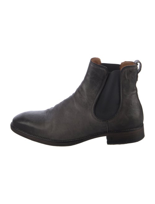 John Varvatos Leather Chelsea Boots