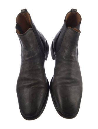 John Varvatos Leather Chelsea Boots