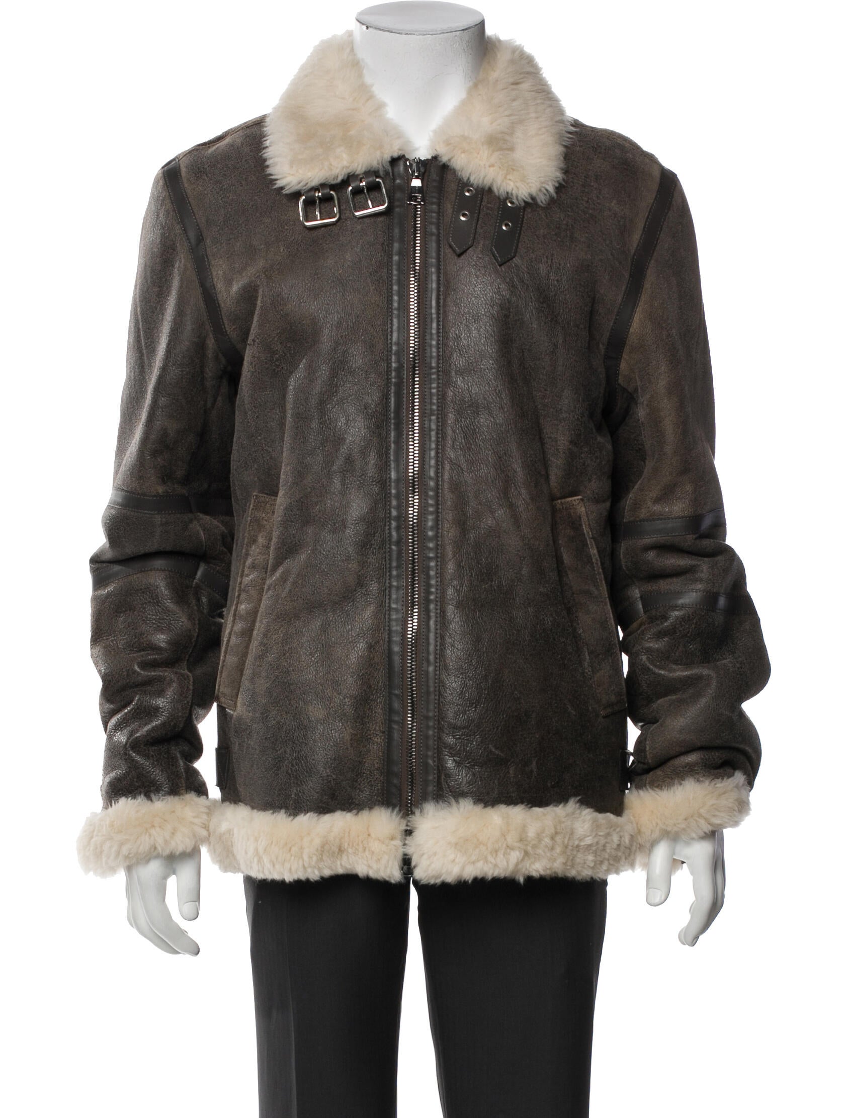 John Varvatos Shearling Jacket