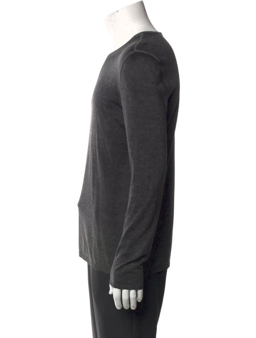 John Varvatos Silk Crew Neck Pullover