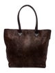 John Varvatos Calf Hair Tote