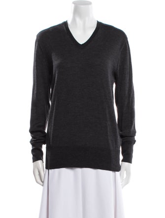 John Varvatos Wool V-Neck Sweater