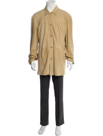 John Varvatos Suede Coat