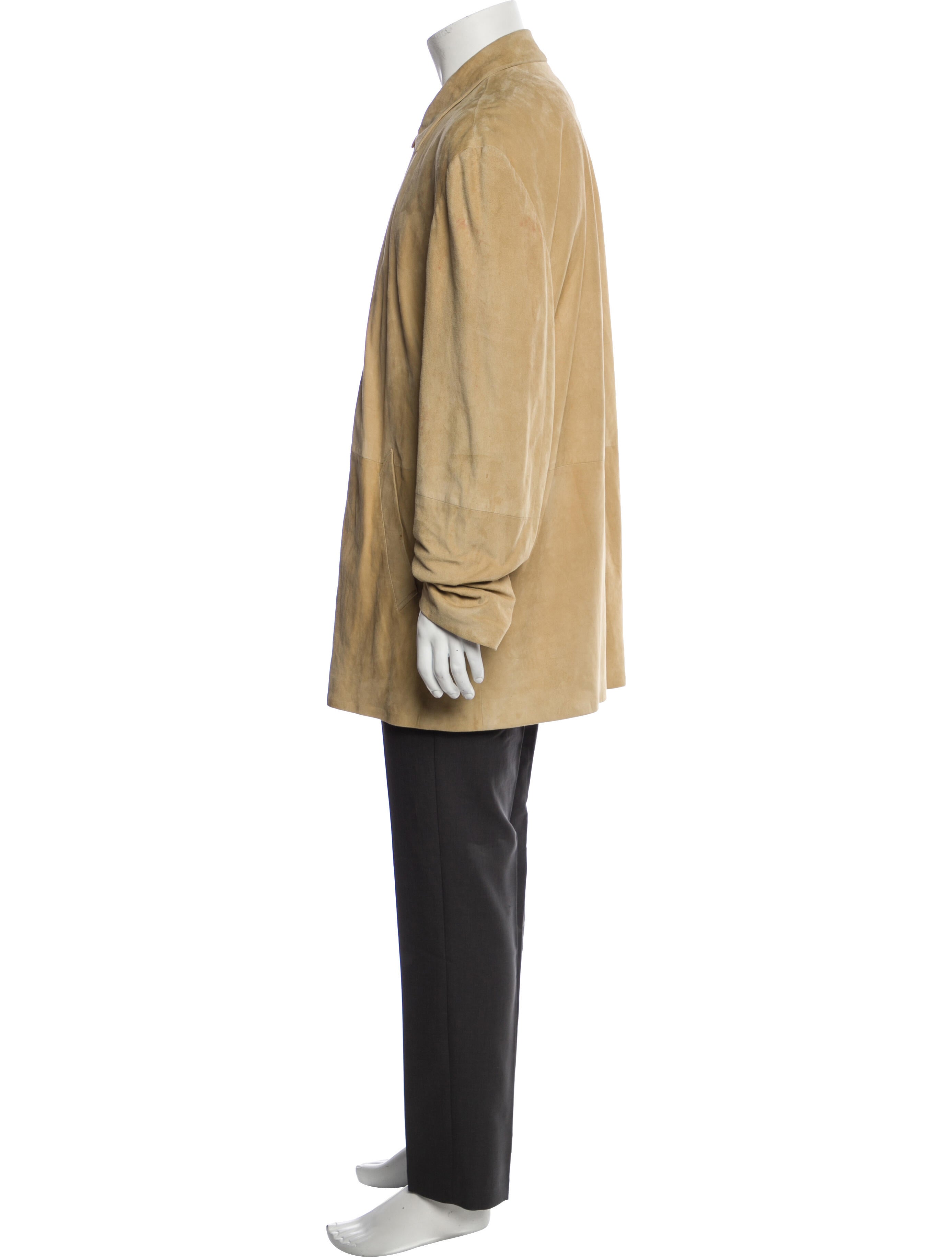 John Varvatos Suede Coat