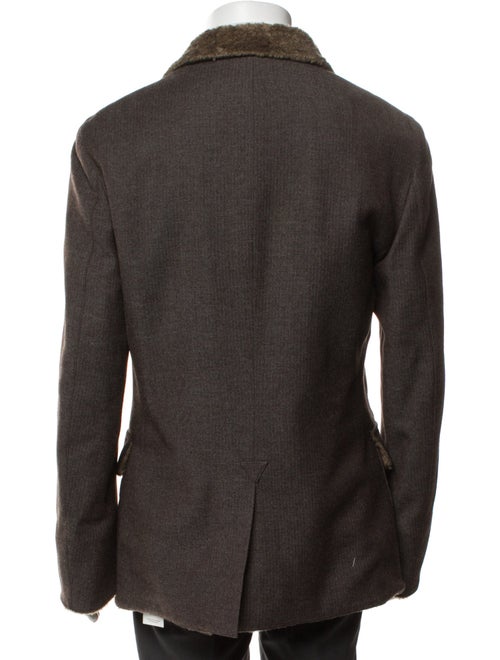 John Varvatos Virgin Wool Peacoat