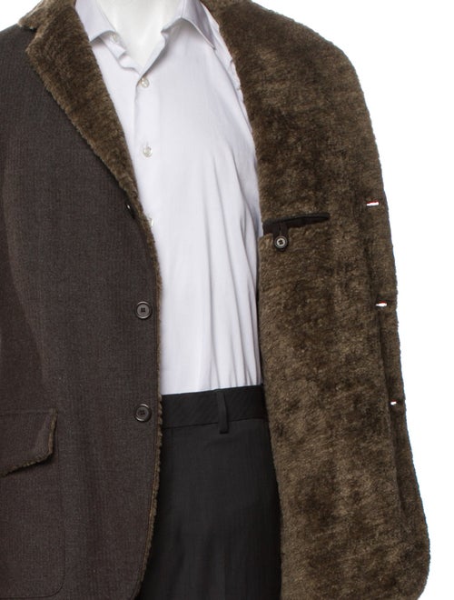 John Varvatos Virgin Wool Peacoat