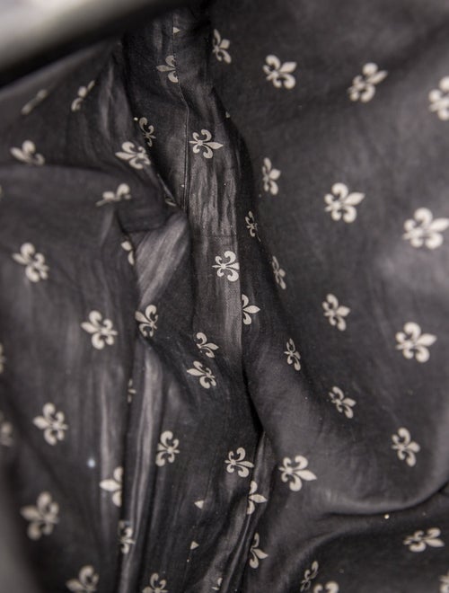 John Varvatos Leather Weekender Bag