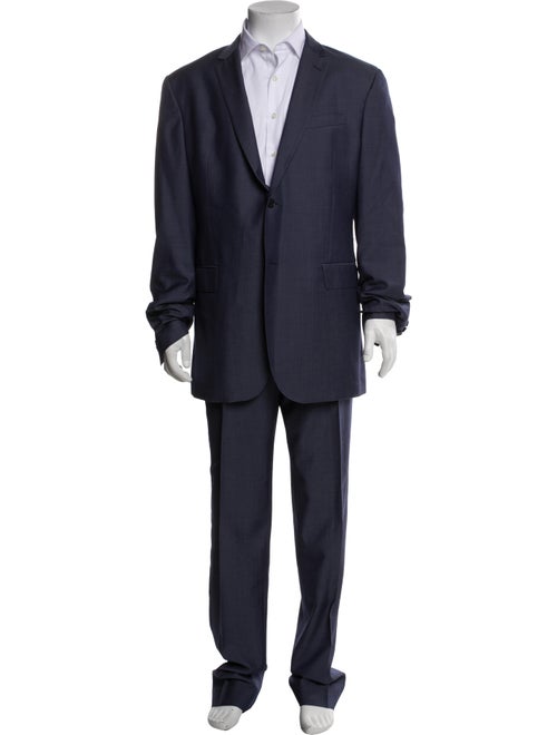 John Varvatos Wool Two-Piece Suit Vest