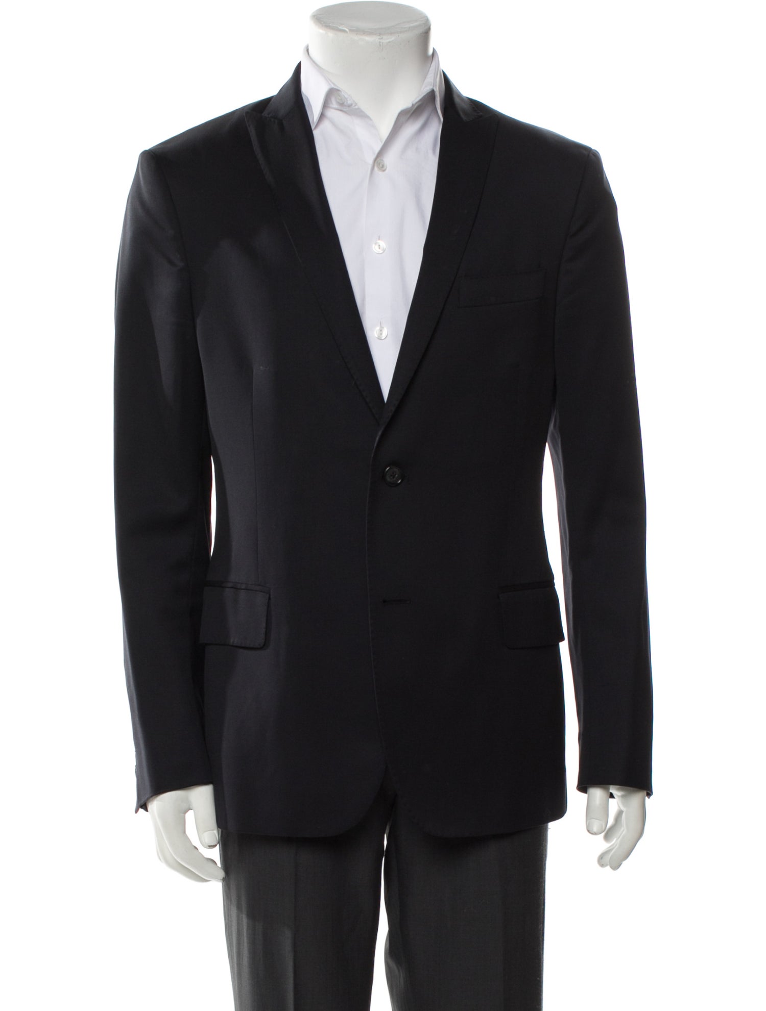 John Varvatos Virgin Wool Peacoat