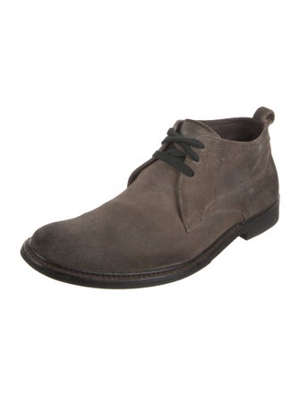 John Varvatos Suede Derby Shoes