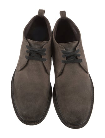 John Varvatos Suede Derby Shoes