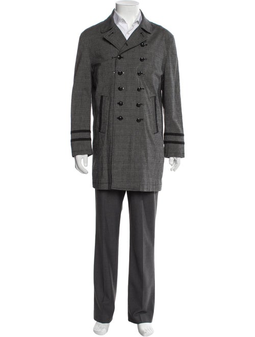 John Varvatos Star USA Plaid Print Sport Coat