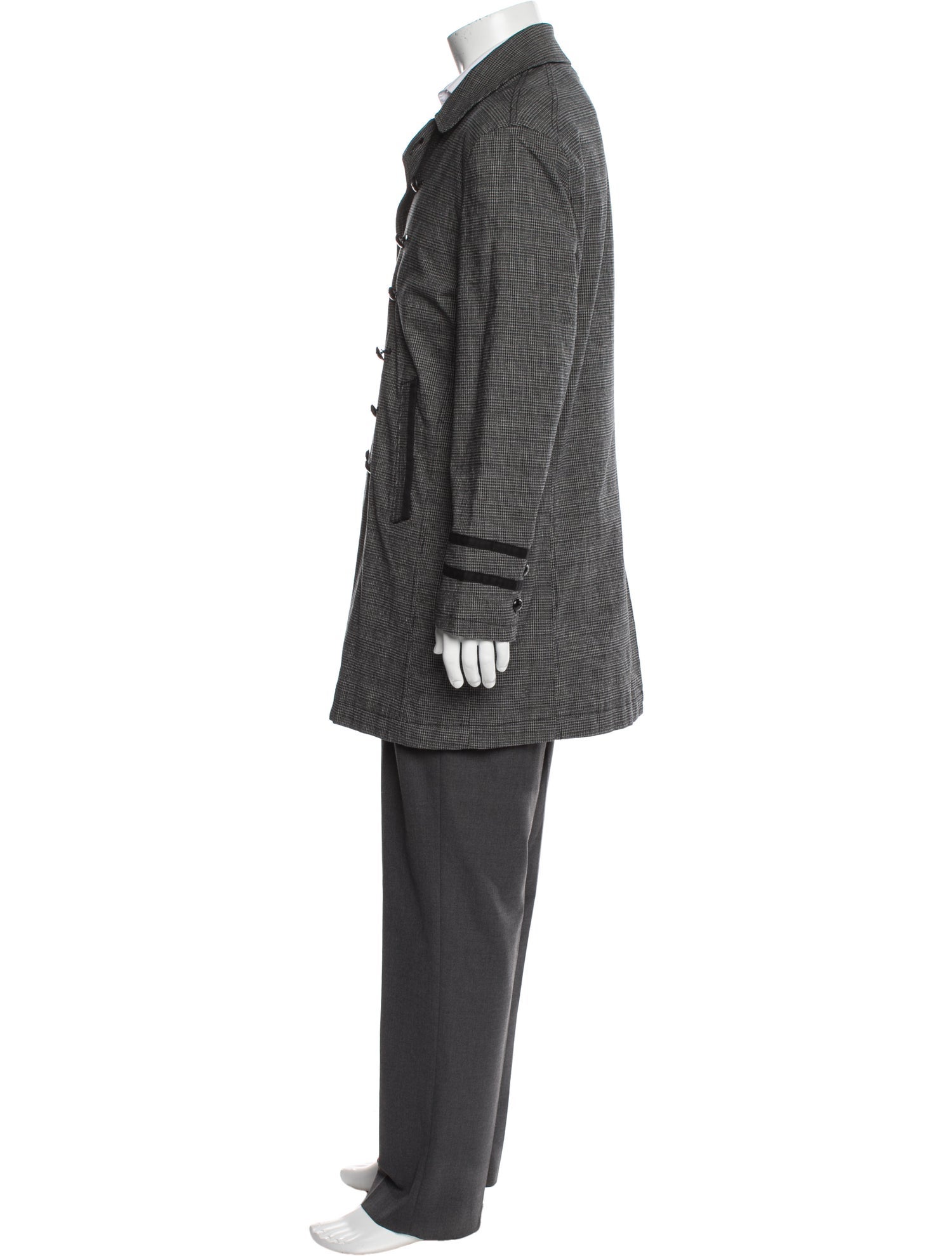 John Varvatos Star USA Plaid Print Sport Coat