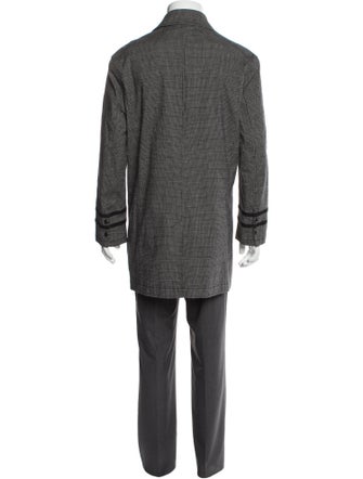 John Varvatos Star USA Plaid Print Sport Coat