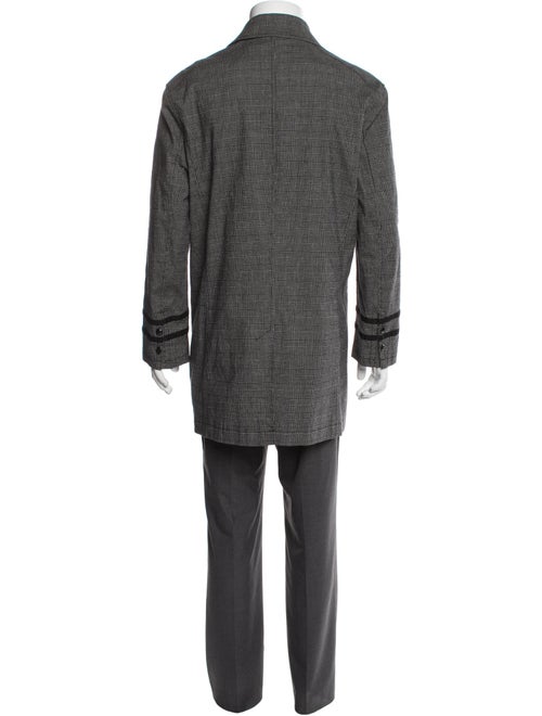 John Varvatos Star USA Plaid Print Sport Coat