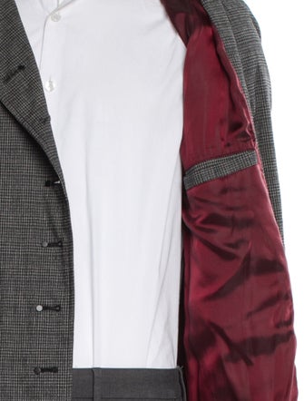 John Varvatos Star USA Plaid Print Sport Coat