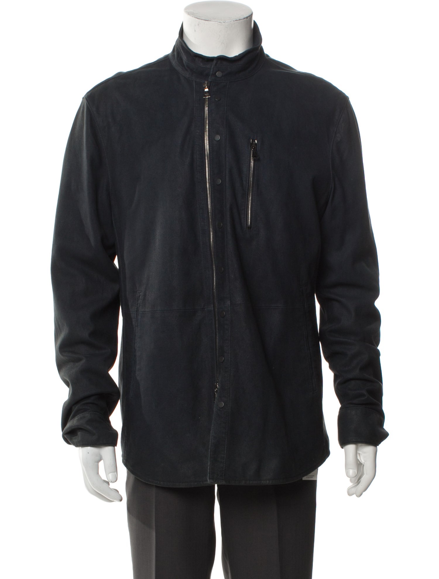 John Varvatos Goat Leather Jacket
