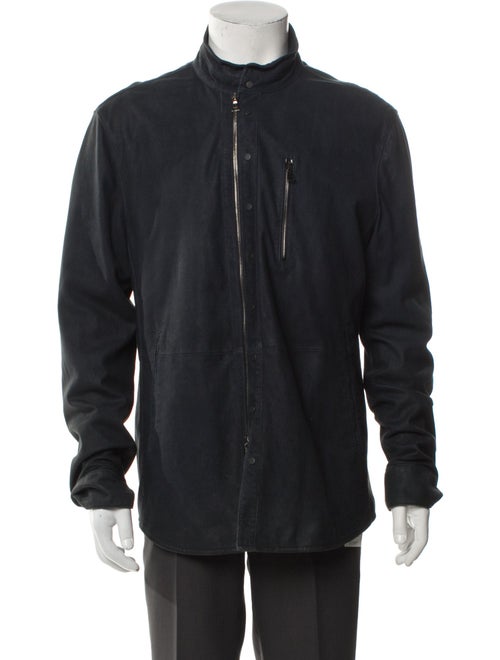 John Varvatos Goat Leather Jacket