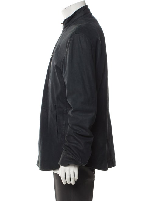 John Varvatos Goat Leather Jacket