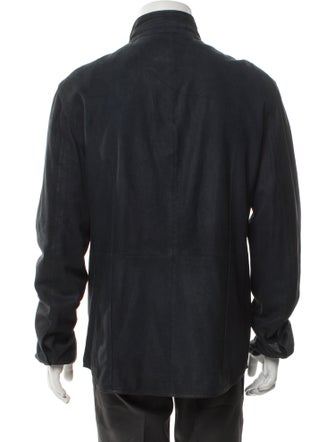 John Varvatos Goat Leather Jacket