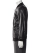 John Varvatos Eel Skin Bomber Jacket