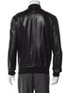 John Varvatos Eel Skin Bomber Jacket