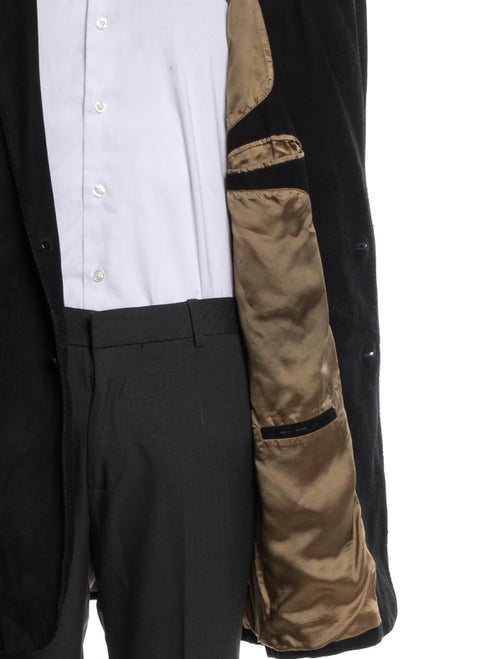 John Varvatos Suede Overcoat