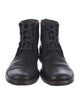 John Varvatos Leather Lace-Up Boots