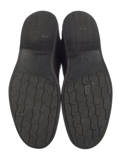 John Varvatos Leather Lace-Up Boots