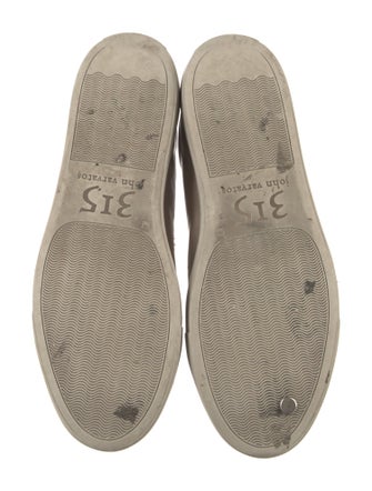 John Varvatos Leather Sneakers