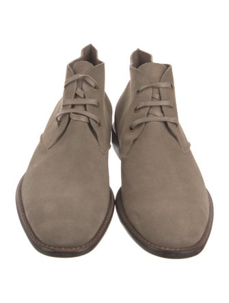 John Varvatos Suede Derby Shoes