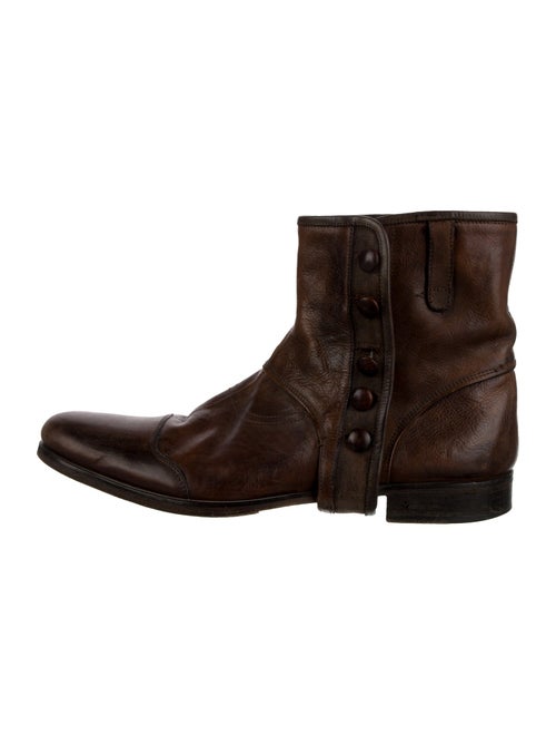 John Varvatos Leather Boots