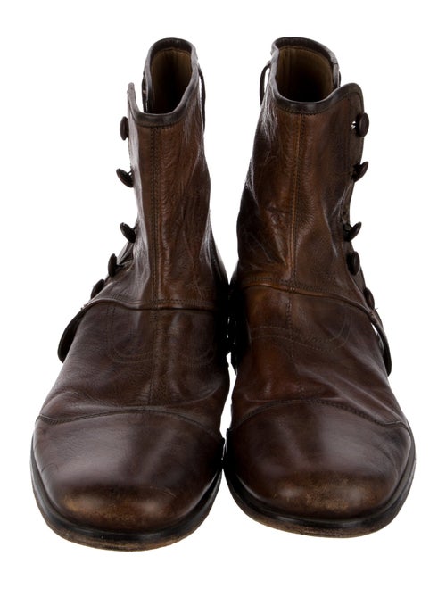 John Varvatos Leather Boots