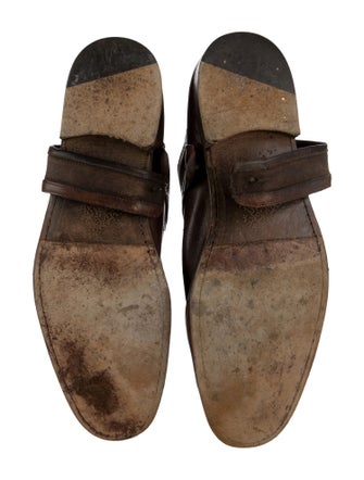 John Varvatos Leather Boots