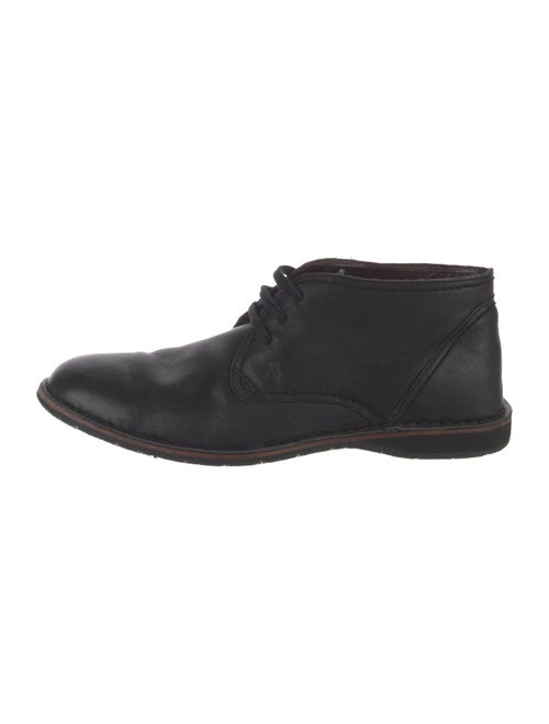 John Varvatos Leather Derby Shoes