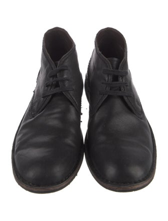 John Varvatos Leather Derby Shoes