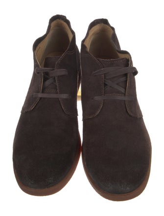 John Varvatos Suede Derby Shoes