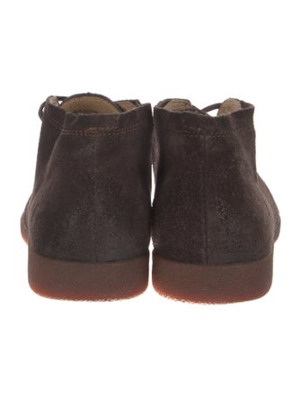 John Varvatos Suede Derby Shoes