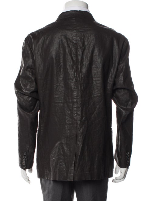 John Varvatos Linen Moto Jacket