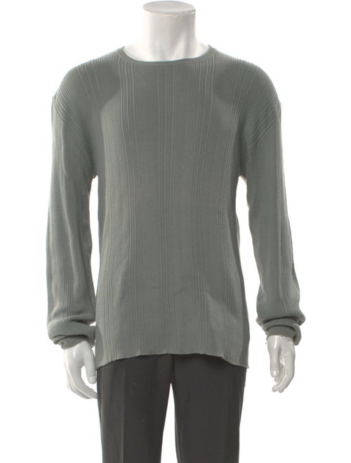 John Varvatos Crew Neck Long Sleeve Pullover