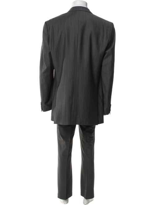 John Varvatos Wool Striped Two-Piece Blazer