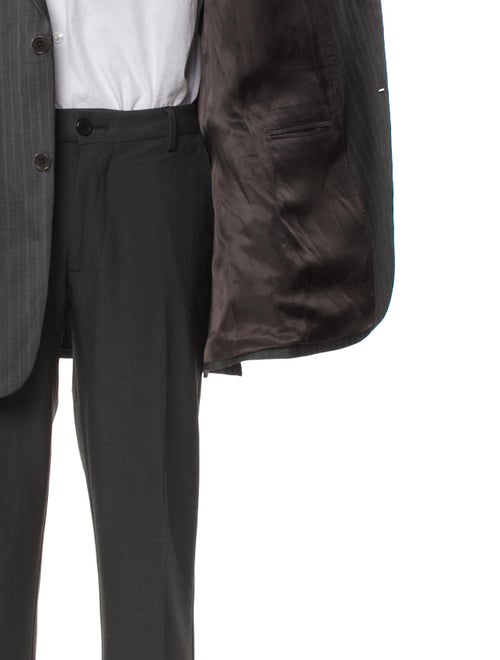 John Varvatos Wool Striped Two-Piece Blazer