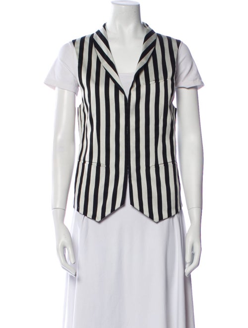 John Varvatos Striped Vest