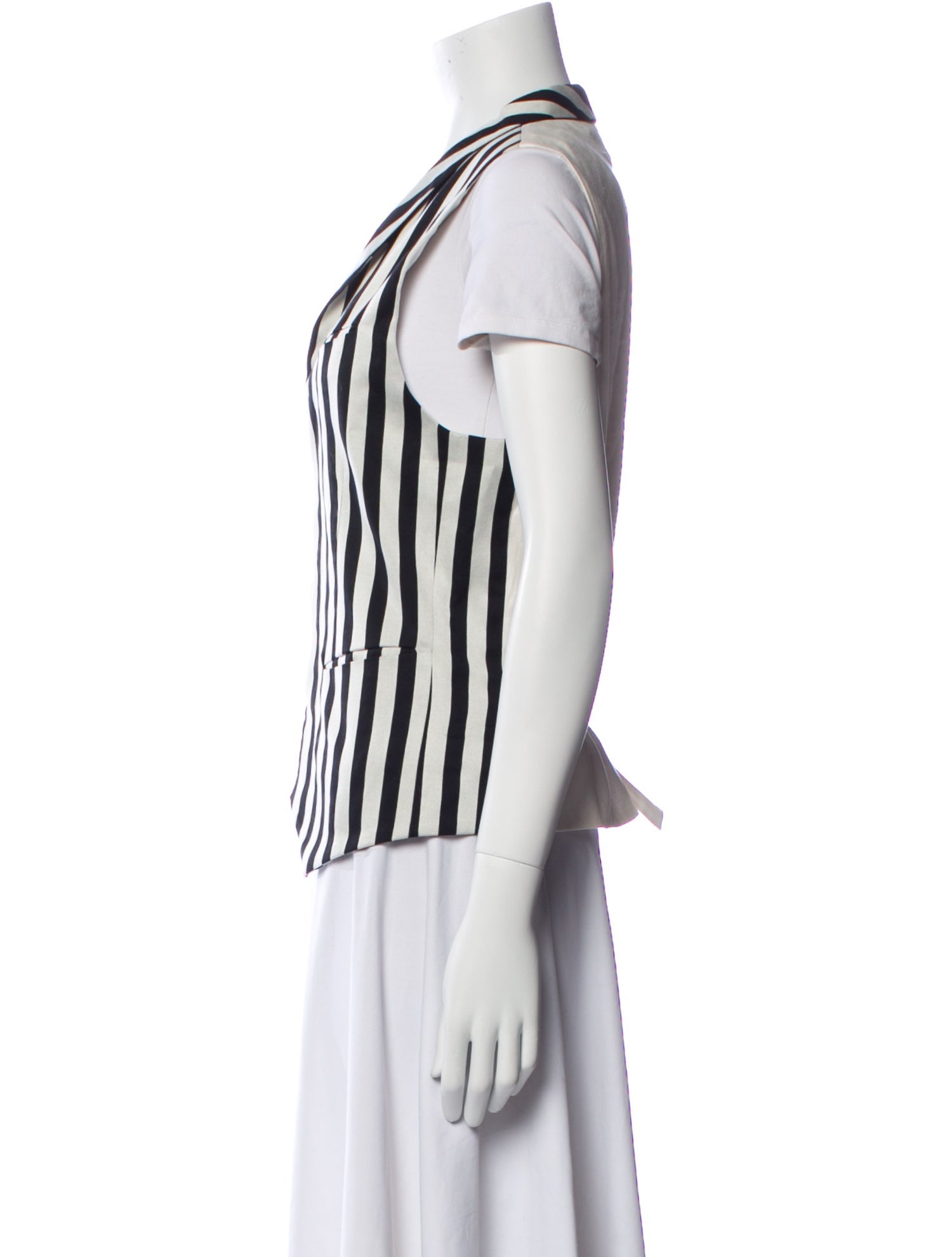 John Varvatos Striped Vest