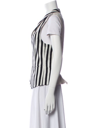 John Varvatos Striped Vest