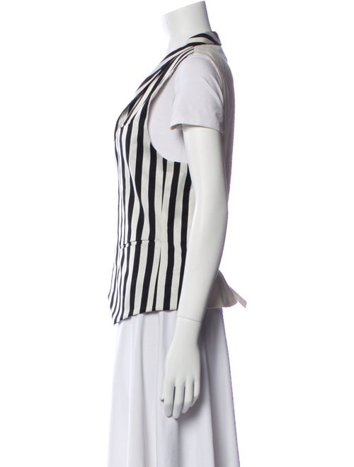 John Varvatos Striped Vest
