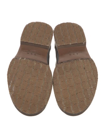 John Varvatos Suede Leather Trim Embellishment Lace-Up Boots